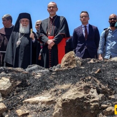 Christian Palestinians come under Israeli settlers fire