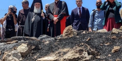 Christian Palestinians come under Israeli settlers fire