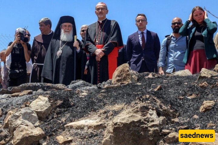 Christian Palestinians come under Israeli settlers fire