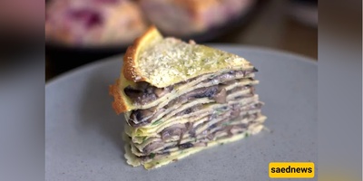 The One-Cake Brunch Trick — Mushroom Crêpe Cake (No Fuss, Big Reward)