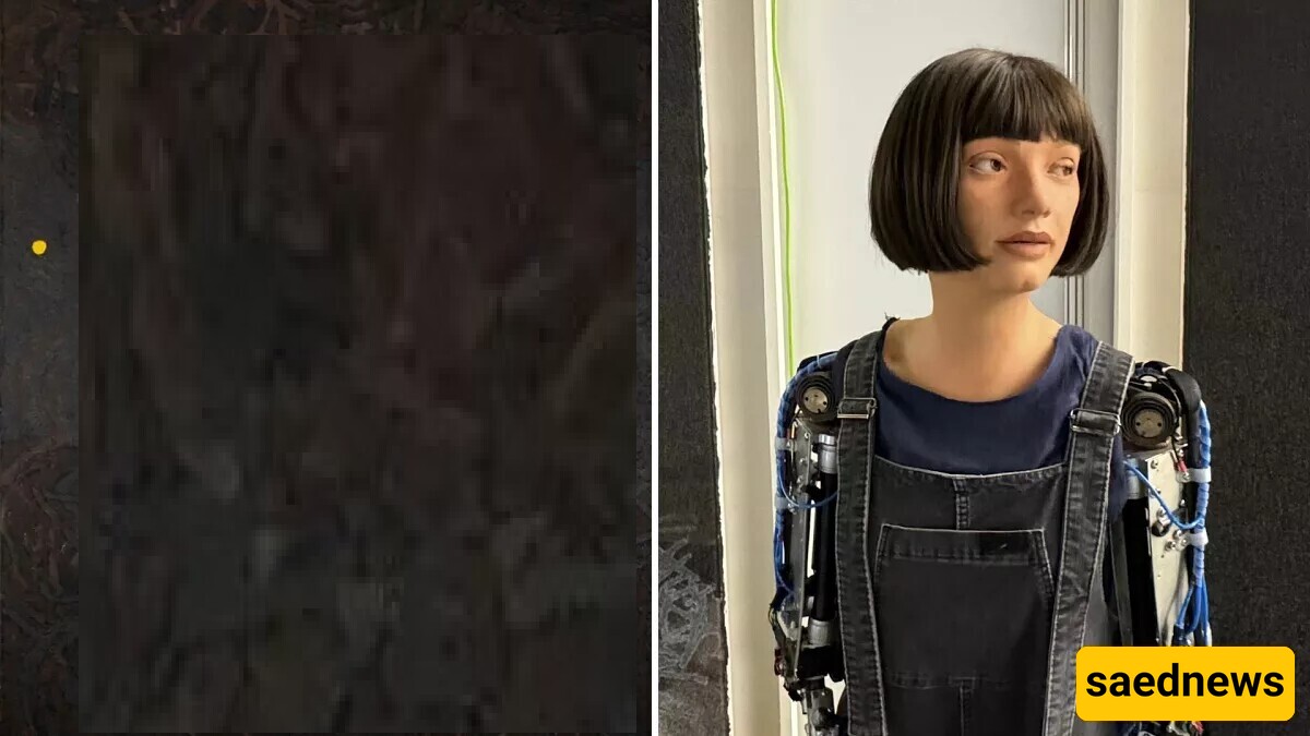 British Humanoid Robot Earned Over \$1 Million By Selling A Scientist's Apocalyptic Painting / Its Work Is Truly Impressive👌