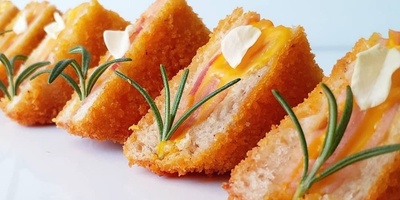 How to Make Crispy Ham Toast!