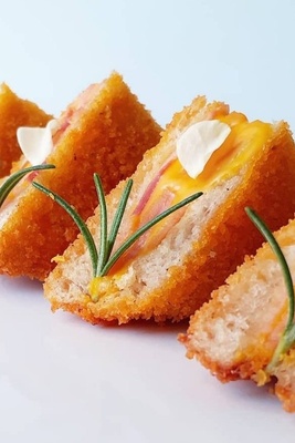 How to Make Crispy Ham Toast!