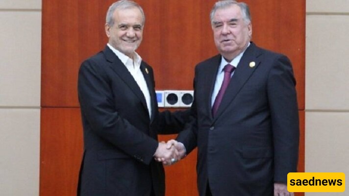 Pezeshkian Highlights Glorious Heritage of Iran, Tajikistan