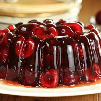 Delicious Cherry Gelatin Dessert Recipe + Video