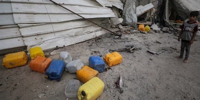 Israeli Missile Slaughters Gaza Children Collecting Water