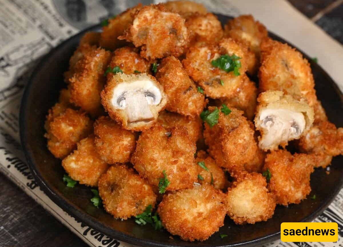 fried mushrooms 