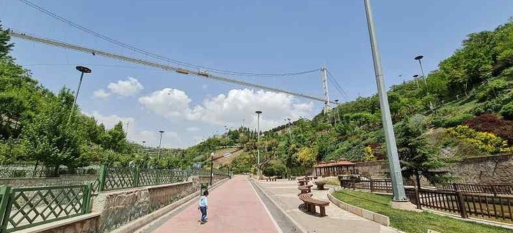 Nahj al-Balagha Suspension Bridge