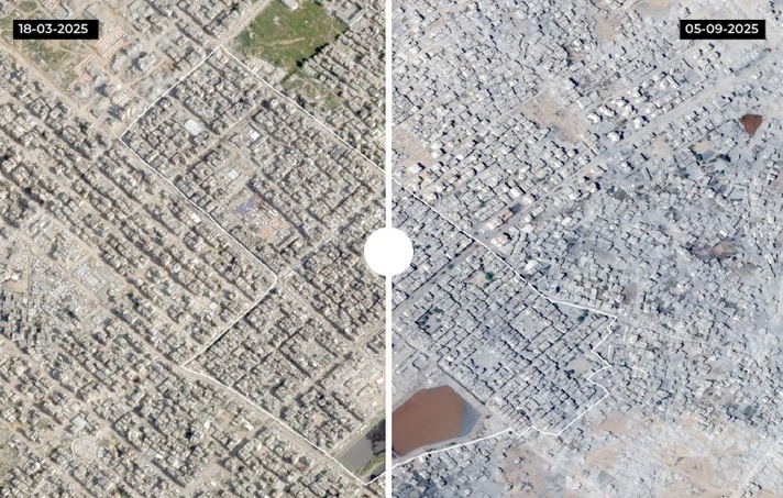 Neighborhoods Reduced to Rubble