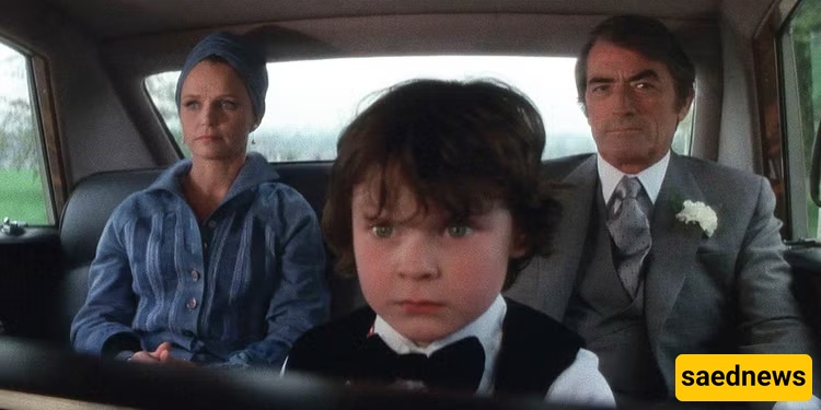 Rosemary Woodhouse and Damien Thorn