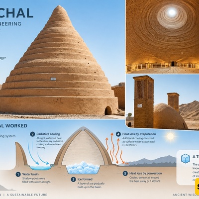 How Did Persians Keep Ice in the Desert Without Electricity? Inside the Yakhchal