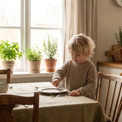 When Can Children Start Helping Set the Table?