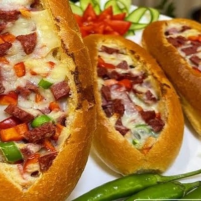 Step-by-Step Guide to Making Stuffed Baguette at Home