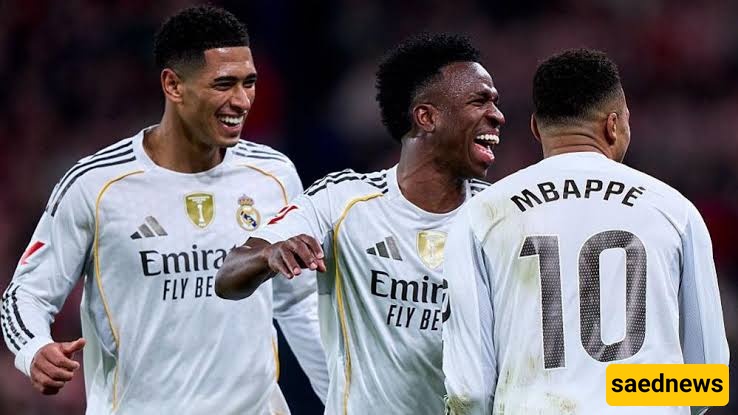 Mbappe, Vinicius and Bellingham