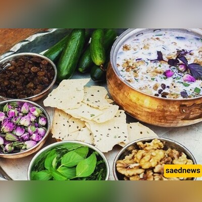 [VIDEO] Abdoogh Khiar - Persian Cold Yogurt Soup with Cucumbers, Herbs, Walnuts & Raisins