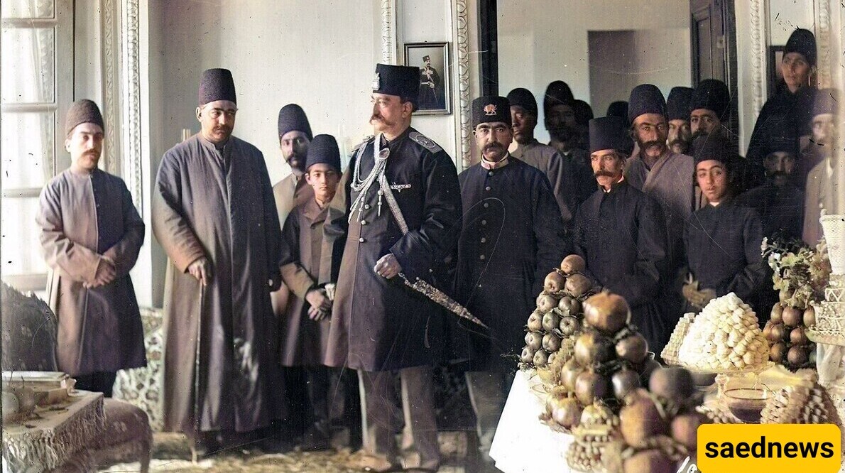 Today in History / Rare Colorized Images of Naser al-Din Shah Qajar’s Lavish Parties Revealed – What Extravagance He Displayed! + Photos