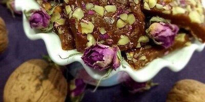 How to Make Aghoz Halva, a Popular Flourless Dessert for Yalda Night in Mazandaran and Gilan