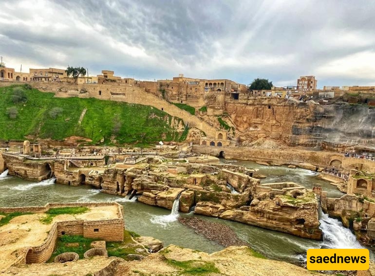 Shushtar hydraulic structures