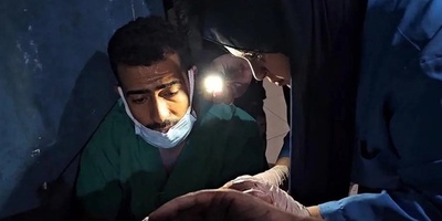 Gaza’s Largest Hospital Plunges into Darkness