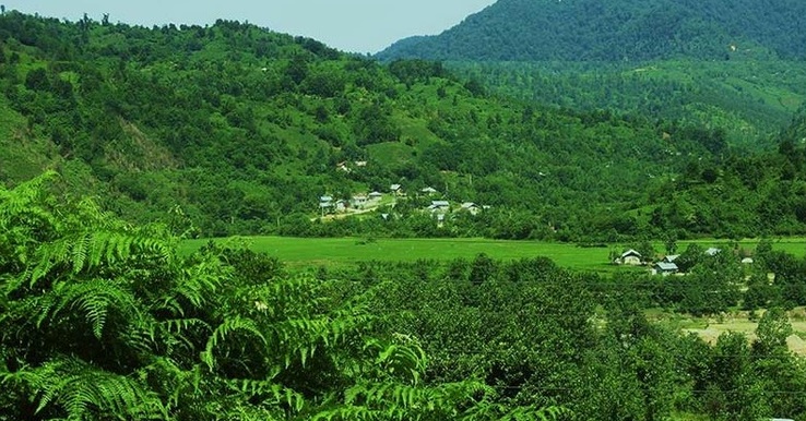 Siahkal to Deylaman road