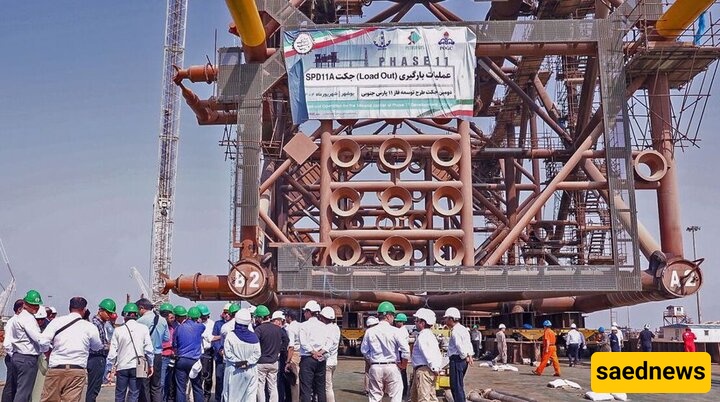 Iran Starts Moving Giant Platform to South Pars Gas Field