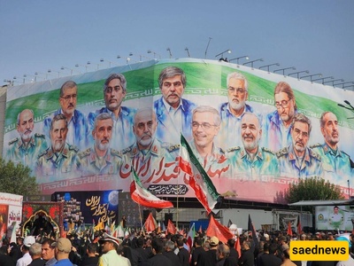 The Presence of the President At The Funeral Ceremony Of The Martyrs of Power + Video