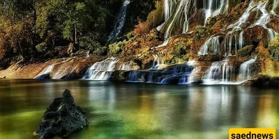 Enchanting Beauty in the Depths of Talesh Forests: Kaj Daryaban Waterfall