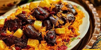 How to Make Behshahr-Style Chicken Rice with Sweet and Sour Flavor