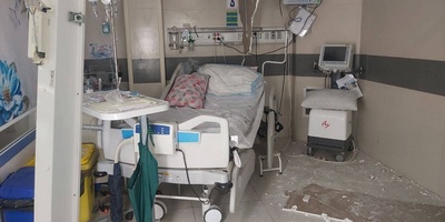 Israel regime attacks civilian hospital in Kermanshah