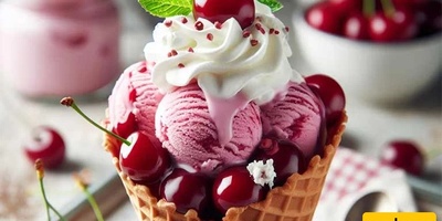 How to Make Café-Style Sour Cherry and Cherry Ice Cream at Home