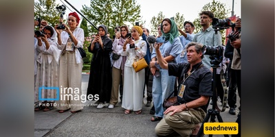 American Correspondent Poses Like Sahar Emami in Striking Tehran Photo Op