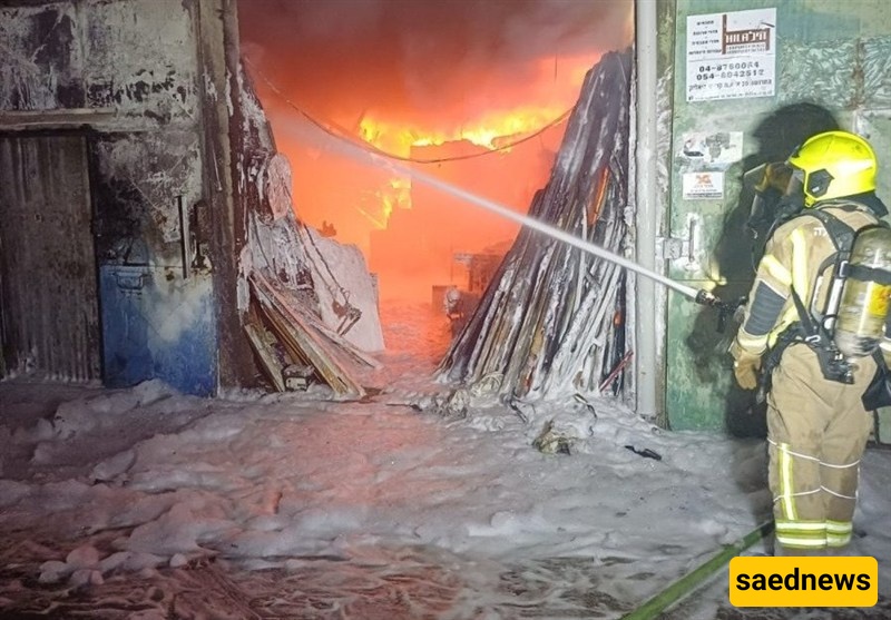 Multiple Fires Hit Industrial Zones in Israeli Occupied Territories