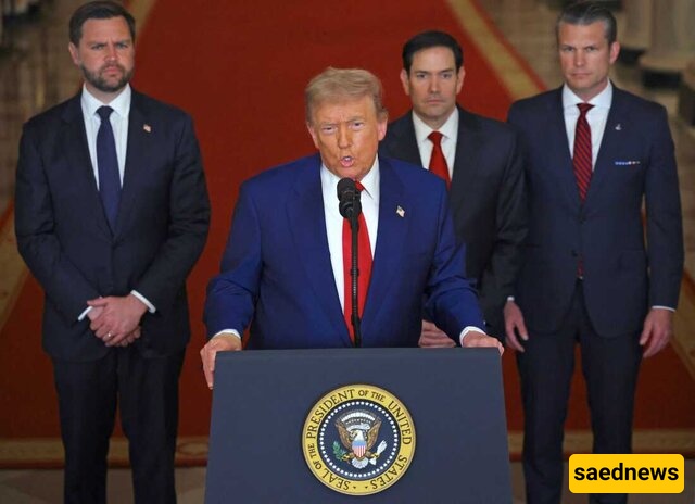 Trump: The Goal of The Attacks Was To Destroy Iran’s Enrichment Capacity.