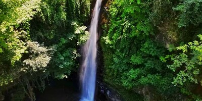 A Video Showcasing the Enchanting Beauty of the Depths of the Talesh Forests: "Kaj Daryaben Waterfall."