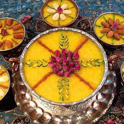 How to Make Saffron Sholeh Zard for Religious Offerings and Special Occasions + Photos