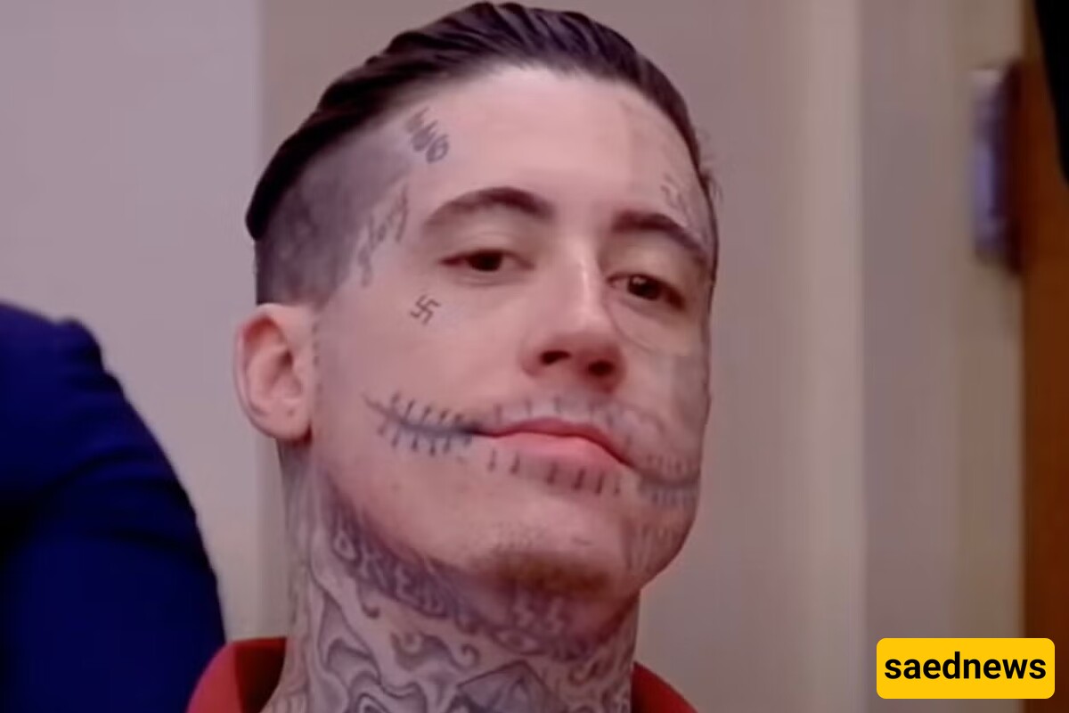 Killer with Nazi Face Tattoos Sentenced to Death for Murder of Two Women After Emotional Plea from His Parents