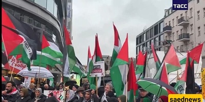 Pro-Palestine Demonstration Takes Place in Berlin