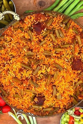 Mixed Rice Dishes: Recipe for Delicious Tomato Dami with Crispy Tahdig