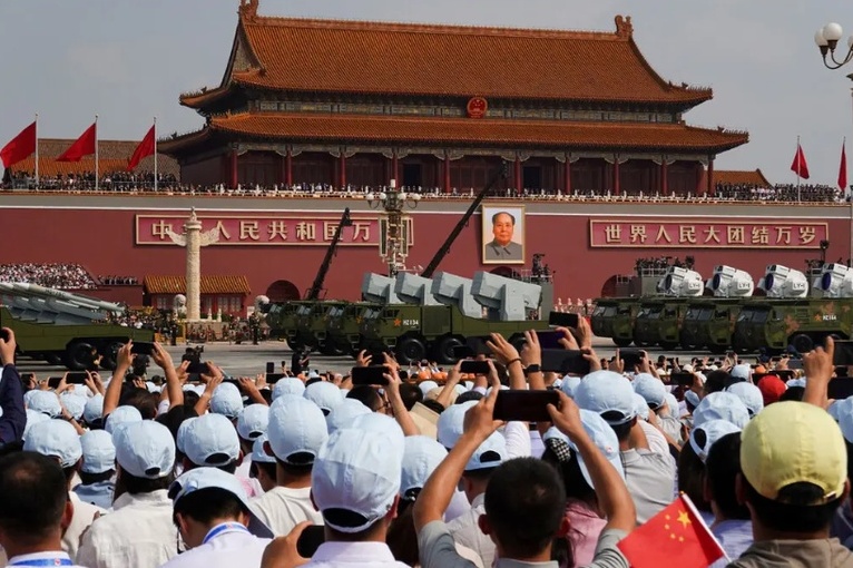 China’s most extensive military parade