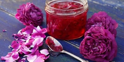 How to Make Rose Petal Jam  🧉