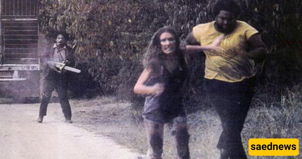 Leatherface and Sally Hardesty