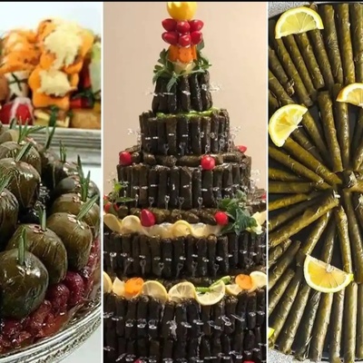 The Most Stunning Stuffed Grape Leaf Creations: When an Iranian Homemaker Turns a Few Leaves into True Works of Art – If This Isn’t Art, Where Is?