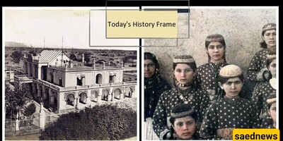 Today in History:A Glance At The Qajar Era, From a Souvenir Photo of Schoolgirls To A View Of A European-Style Luxury Hotel In Qazvin + Photo