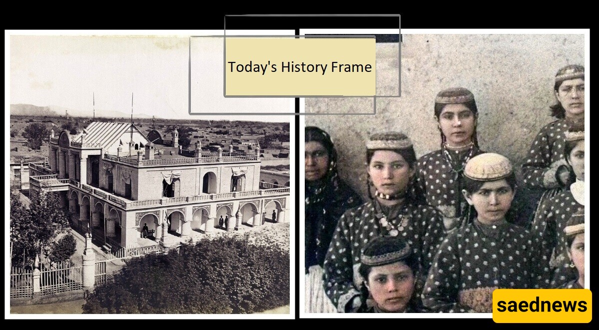 Today in History:A Glance At The Qajar Era, From a Souvenir Photo of Schoolgirls To A View Of A European-Style Luxury Hotel In Qazvin + Photo
