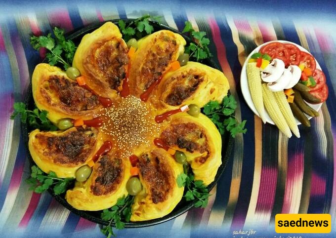 Video | How To Make a Unique Flower-Shaped Pizza in No Time / You’ll Even Eat Your Fingers With This Dish!