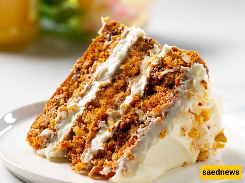 Authentic American Carrot Cake with Signature Cream Cheese Frosting + Tutorial Video