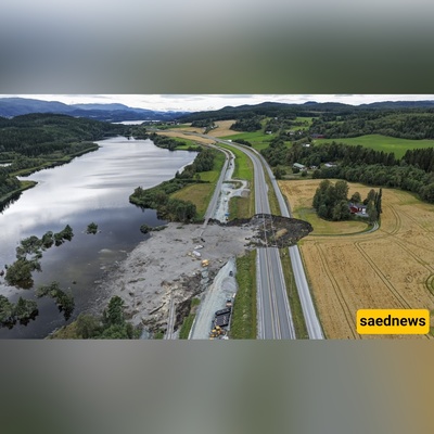 Giant Crater Swallows Norway Highway — Worker Missing, Rescue Teams Race Against Time!
