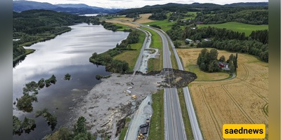 Giant Crater Swallows Norway Highway — Worker Missing, Rescue Teams Race Against Time!
