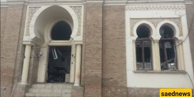 Historic Art Research Institute Building Damaged in Airstrike