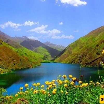 The Beautiful Lake of Gahar in Lorestan 🌊